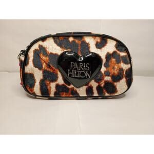 Paris Hilton Leopard Print Crossbody Bag